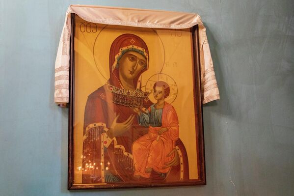 Предположительно список Иверской иконы Божьей Матери. - Sputnik Южная Осетия