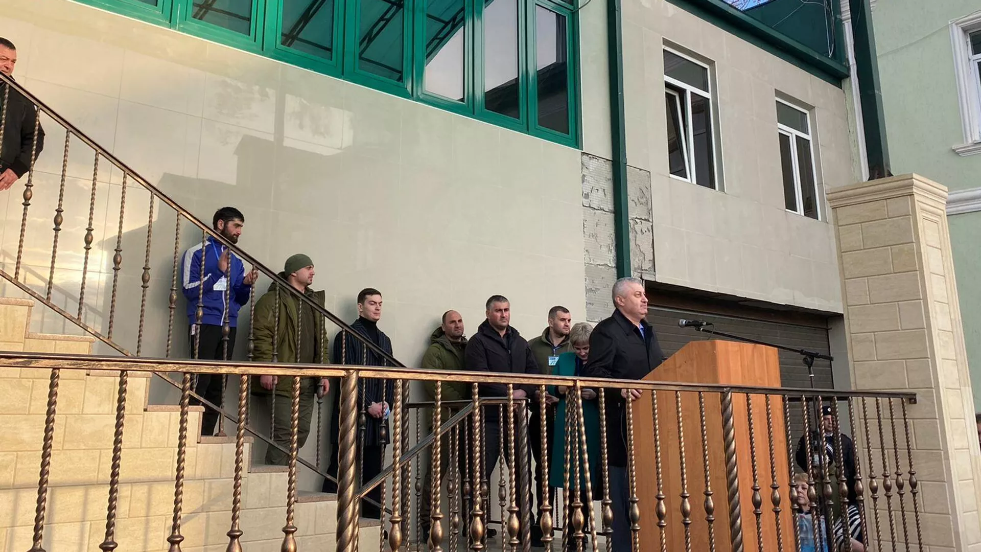 Собрание инициативной группы по выдвижению Эдуарда Кокойты кандидатом в президенты РЮО