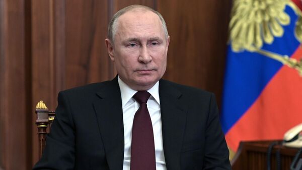 Обращение президента РФ В. Путина - Sputnik Южная Осетия