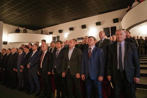Торжественное собрание в честь Дня защитника Отечества - Sputnik Южная Осетия
