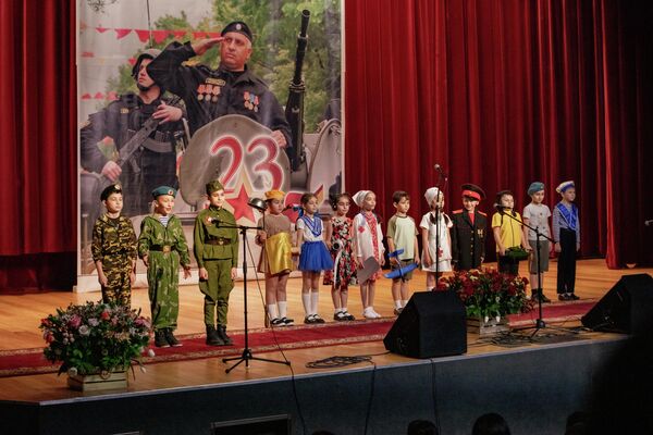 Торжественное собрание в честь Дня защитника Отечества - Sputnik Южная Осетия