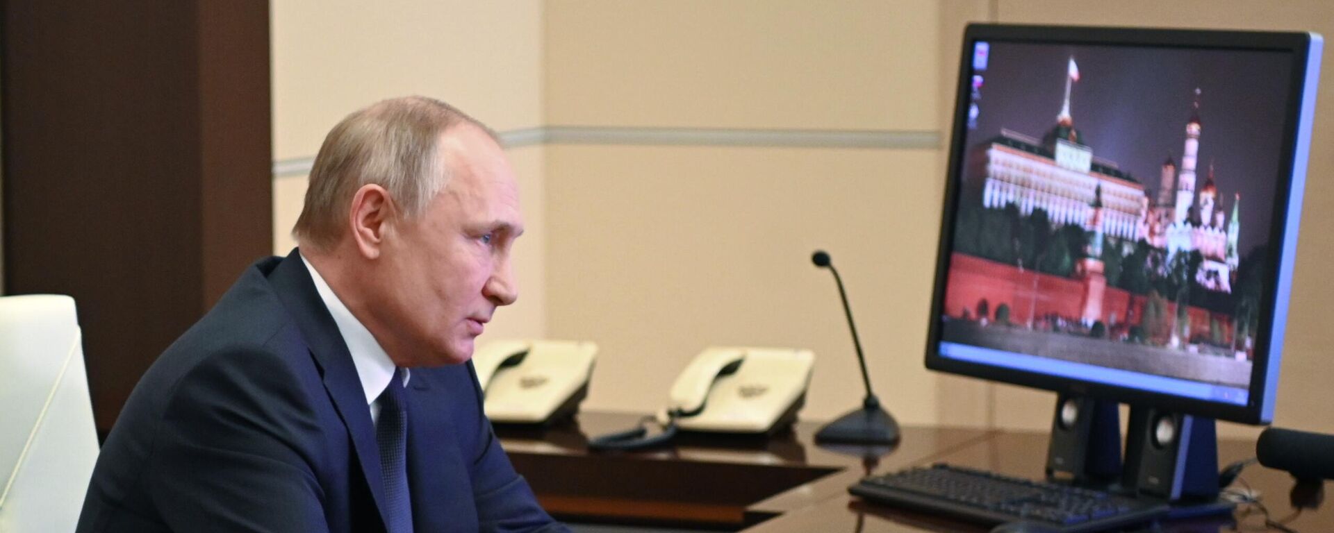 Президент РФ В. Путин провел заседание Совбеза РФ - Sputnik Южная Осетия, 1920, 03.03.2022