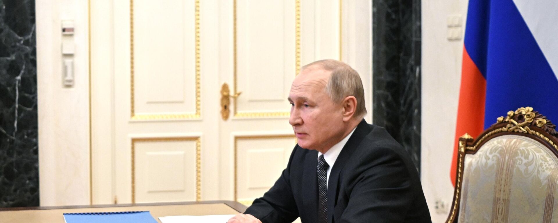 Президент РФ В. Путин провел заседание Совбеза РФ - Sputnik Южная Осетия, 1920, 26.03.2022