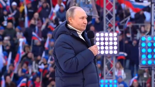 LIVE_СПУТНИК: Выступление Путина на концерте в Лужниках - Sputnik Южная Осетия