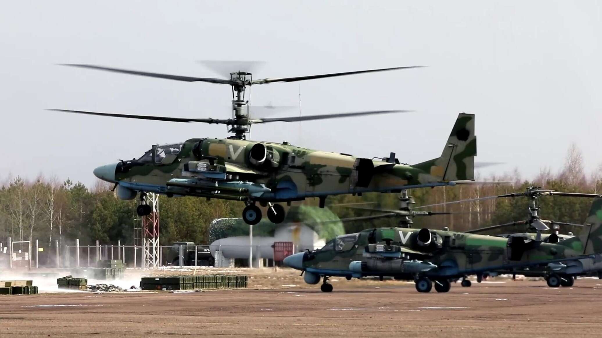 Вертолёты России военные ка-52