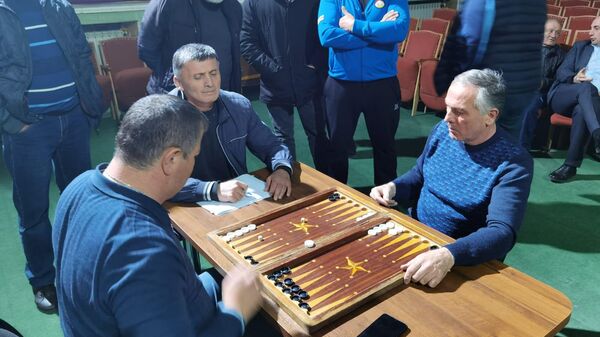 Соревнования по коротким нардам за Кубок президента РЮО - Sputnik Южная Осетия