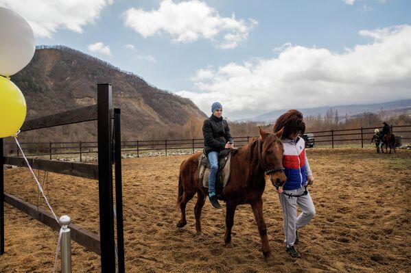 Перед Новым годом анонимный благотворитель передал несколько лошадей ипподрому.  - Sputnik Южная Осетия