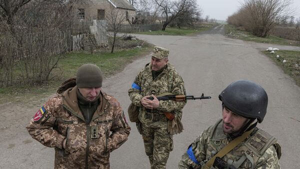 Украинские военнослужащие. Архивное фото - Sputnik Южная Осетия