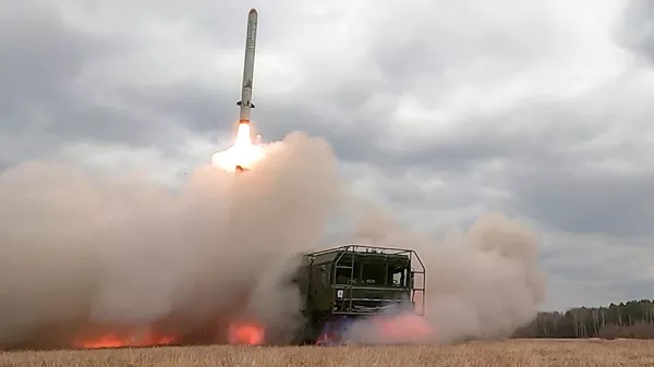 Работа ракетного комплекса Искандер по целям ВСУ - Sputnik Южная Осетия