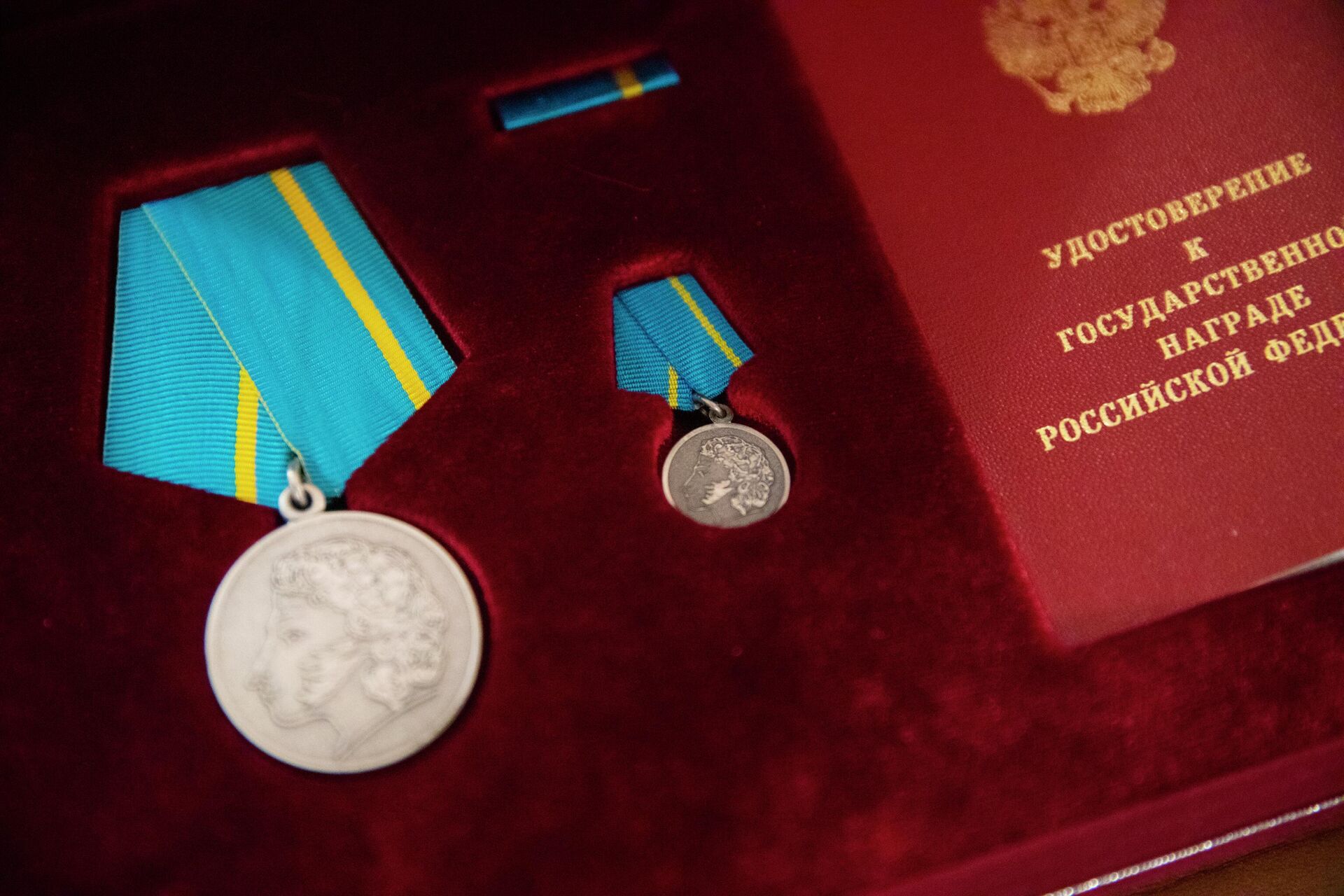 Натали Гассиеву наградили Медалью Пушкина - Sputnik Хуссар Ирыстон, 1920, 21.04.2022