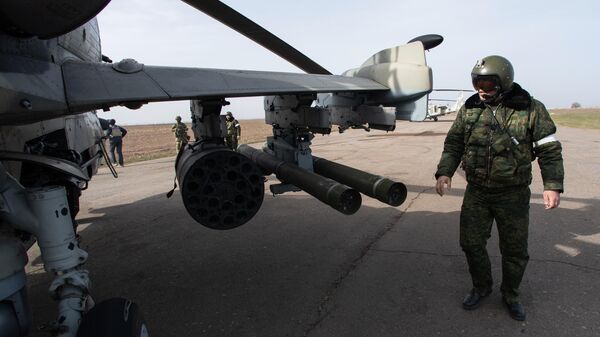 Полевой аэродром ВКС России в зоне проведения специальной военной операции - Sputnik Южная Осетия