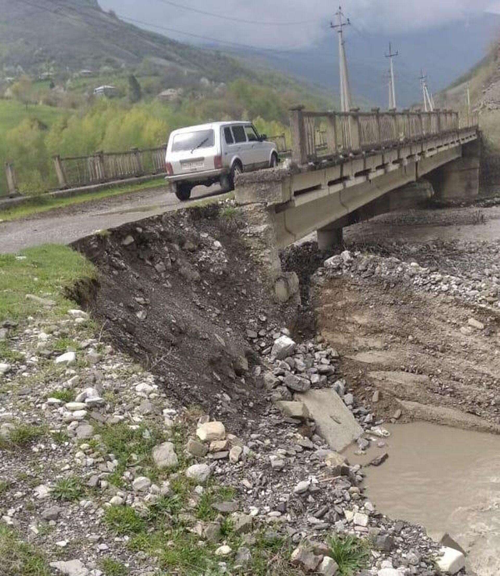 Река Ксан затопила десяток сел Ленингорского района - Sputnik Южная Осетия, 1920, 03.05.2022