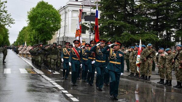 В Цхинвале продолжается подготовка к параду Победы - Sputnik Южная Осетия