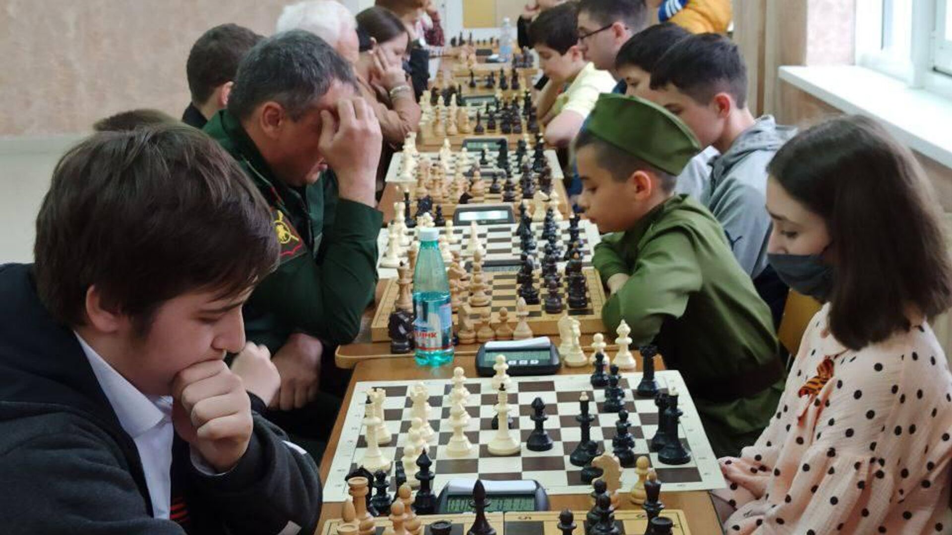 В Цхинвале ко Дню Победы прошёл турнир по шахматам - Sputnik Южная Осетия, 1920, 08.05.2022