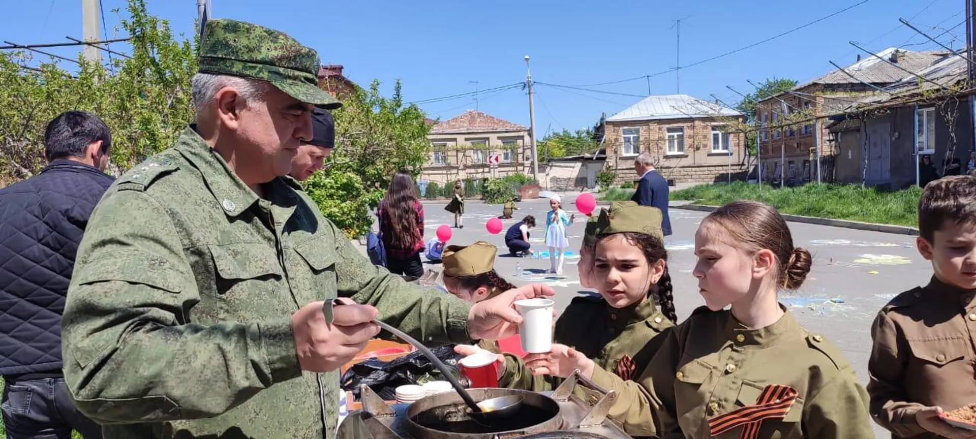 В Русском доме в Цхинвале провели мероприятие Дети рисуют Победу