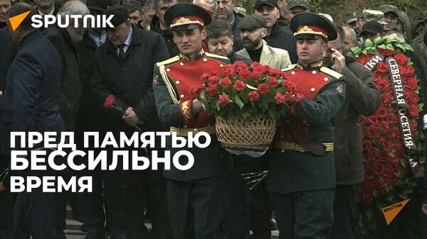 30 лет Зарской трагедии. В Южной Осетии прошел траурный митинг - Sputnik Южная Осетия