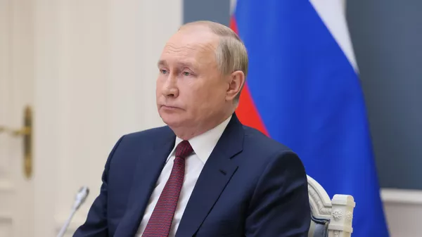 Президент РФ В. Путин выступил на Евразийском экономическом форуме - Sputnik Южная Осетия