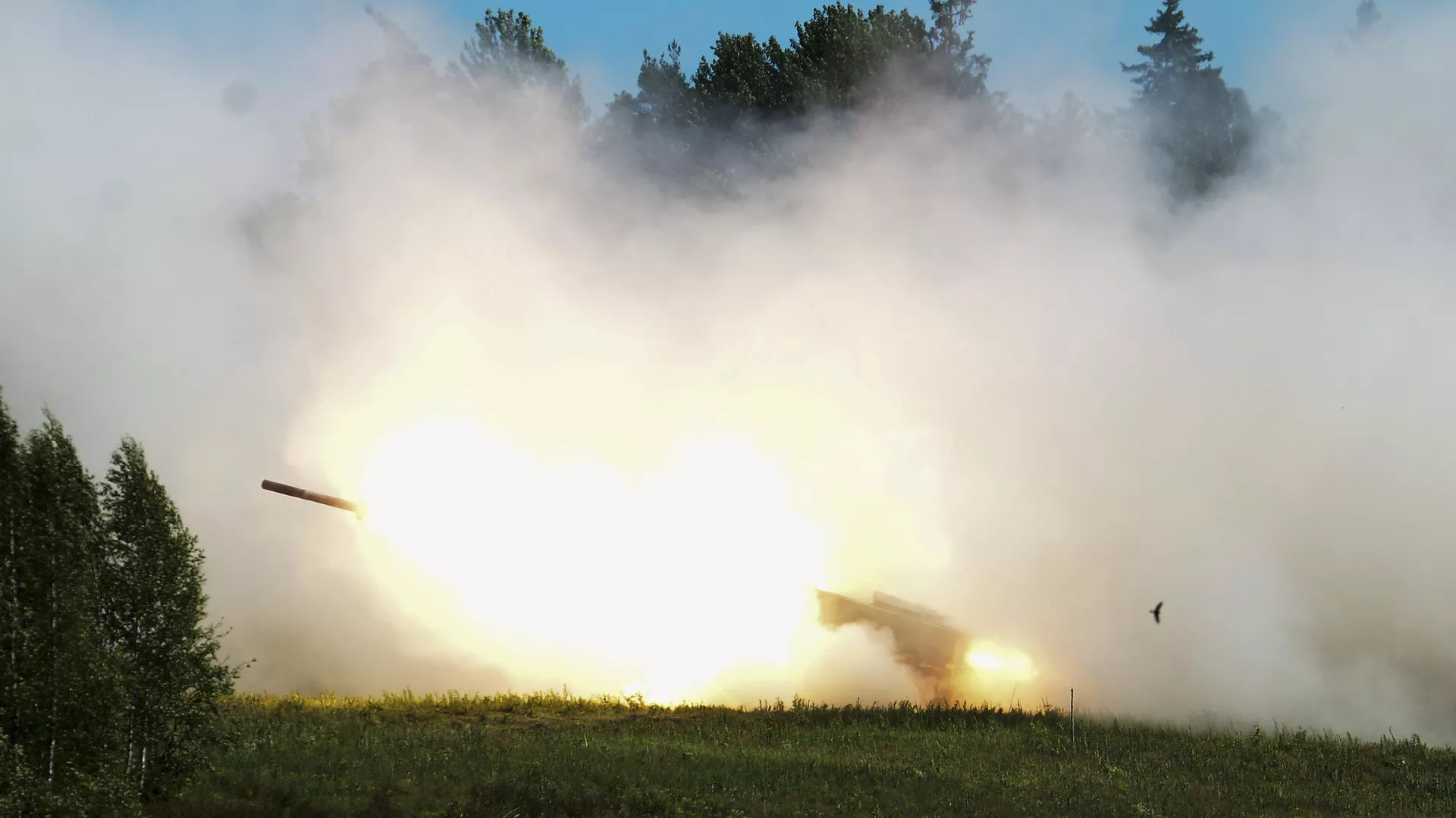 Залп РСЗО HIMARS. Архивное фото 
