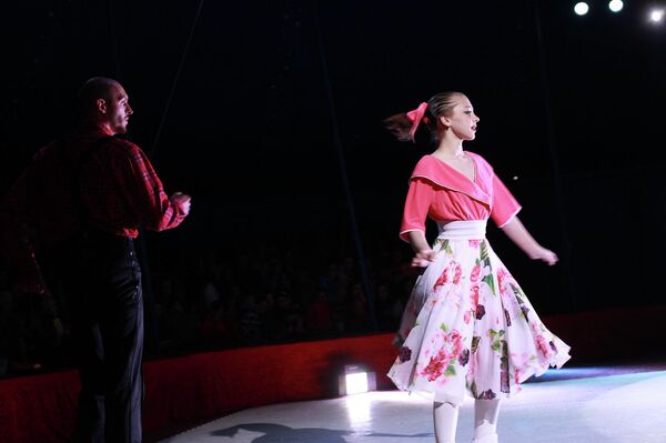 Выступление московского цирка на льду во Владикавказе  - Sputnik Южная Осетия
