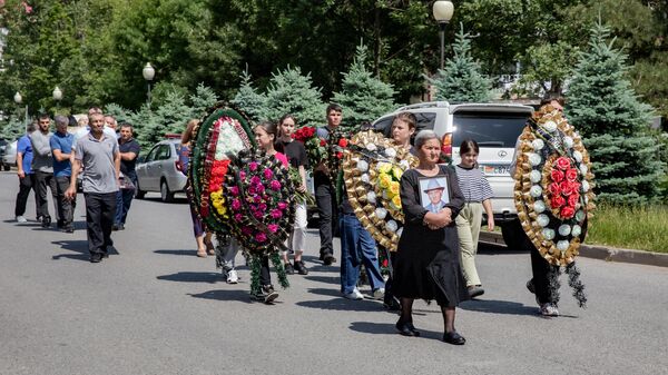 Похороны Федора Харебати - Sputnik Южная Осетия