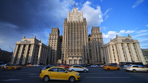 Здание Министерства иностранных дел РФ в Москве - Sputnik Южная Осетия