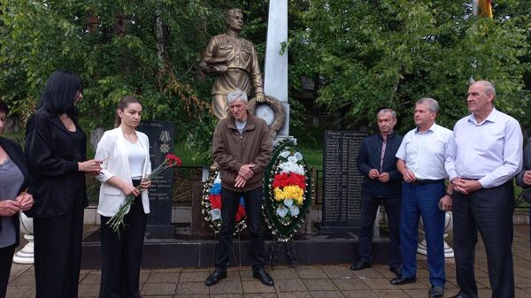 В Дзауском районе Южной Осетии почтили память, погибших в Великой Отечественной войне, - Sputnik Южная Осетия