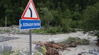 Паводки в Дзауском районе