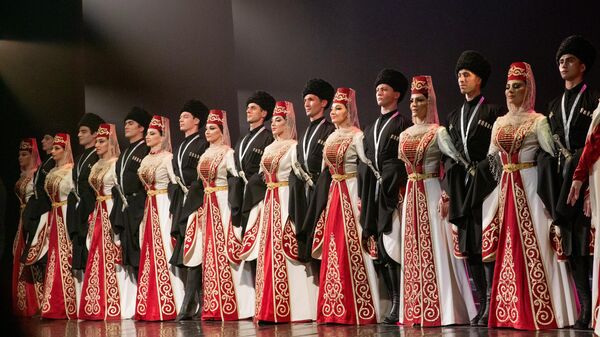 Благотворительный концерт госансамбля Симд - Sputnik Южная Осетия
