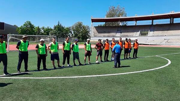 Определились победители турнира по футболу между командами ОМОН  - Sputnik Южная Осетия