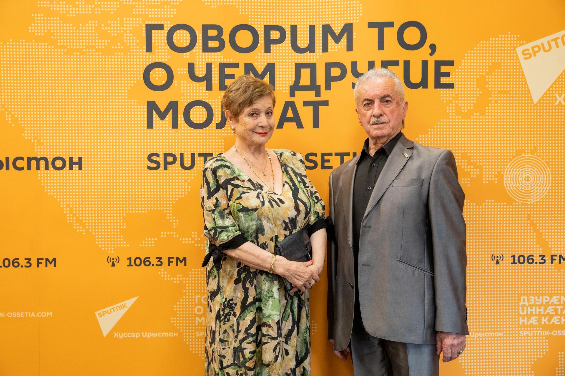 Петр Техов и Клара Котаева - Sputnik Южная Осетия, 1920, 21.12.2025