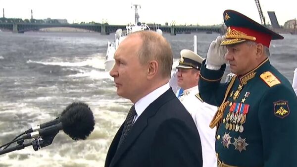 Главный военно-морской парад с участием Путина — прямой эфир - Sputnik Южная Осетия