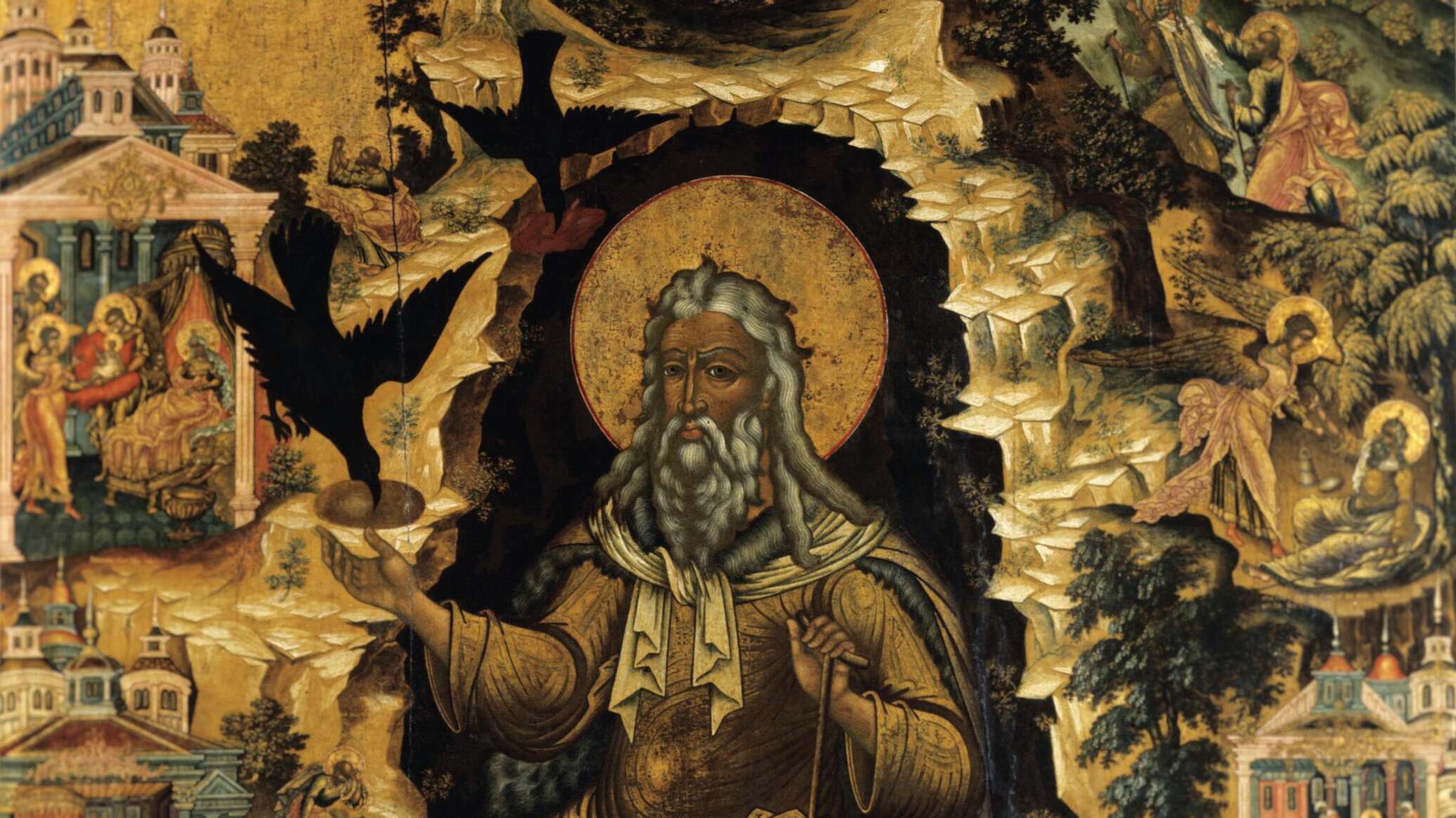 Илия пророк Псковская икона