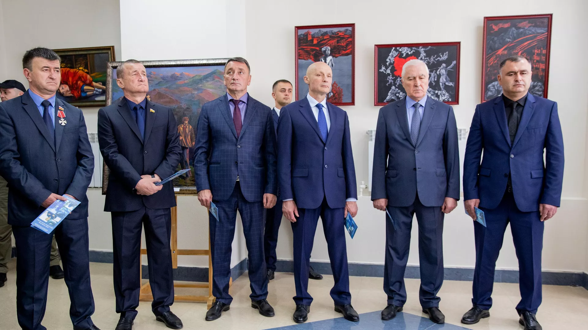В Цхинвале открылась выставка, посвященная геноциду осетинского народа