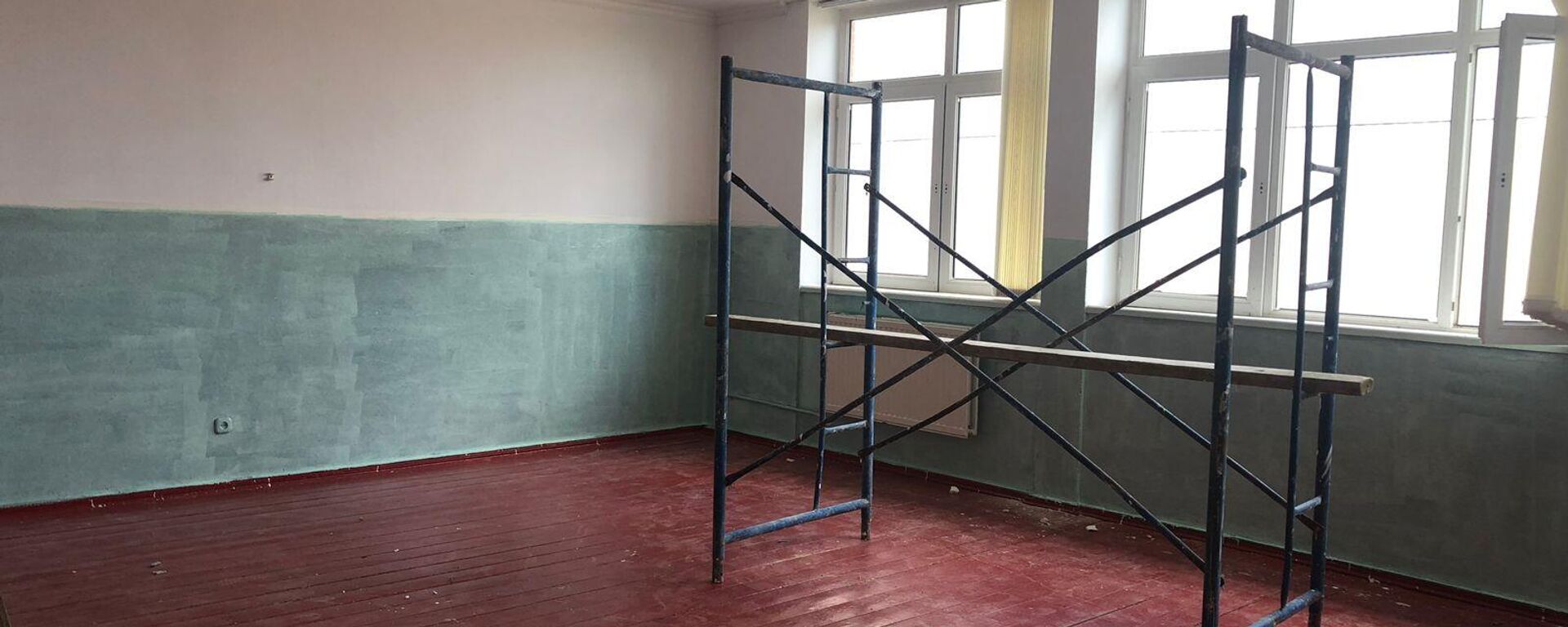 В Дзауском районе Южной Осетии  ремонтируют школы к началу школьного сезона  - Sputnik Южная Осетия, 1920, 10.08.2022