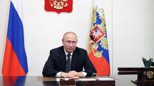 Обращение президента РФ В. Путина к участникам и гостям X Московской конференции по международной безопасности - Sputnik Южная Осетия