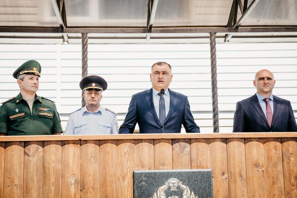 В мероприятии принял участие президент республики Алан Гаглоев. - Sputnik Южная Осетия