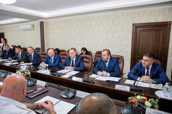 Совещание двустороннего комитета МВД Южной и Северной Осетии - Sputnik Южная Осетия