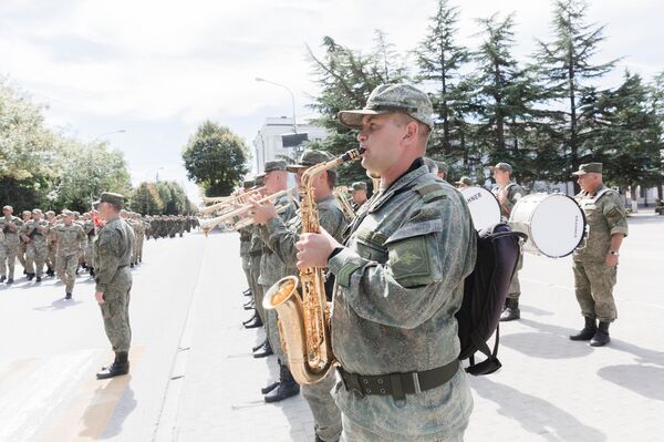 Репетиция военного парада  - Sputnik Южная Осетия