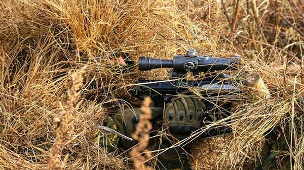 Снайперы ЮВО уничтожили беспилотную авиацию условного противника в горах Северной Осетии - Sputnik Южная Осетия