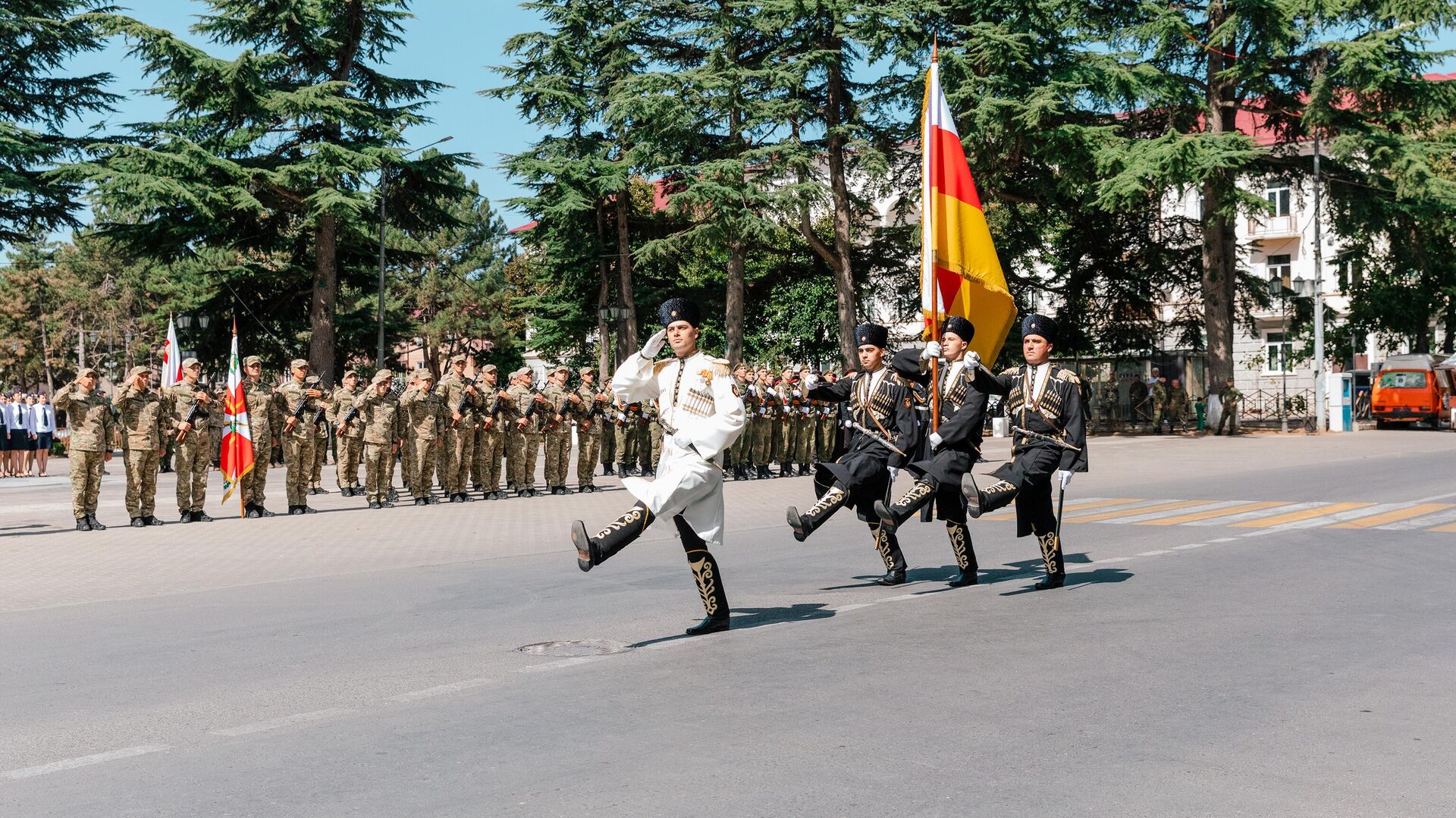 Репетиция военного парада  - Sputnik Южная Осетия, 1920, 17.09.2022