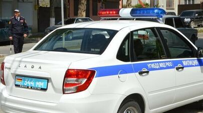 Сотрудник Госавтоинспекции Южной Осетии