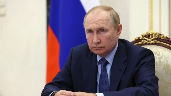 Президент РФ В. Путин провел совещание с членами правительства РФ - Sputnik Южная Осетия