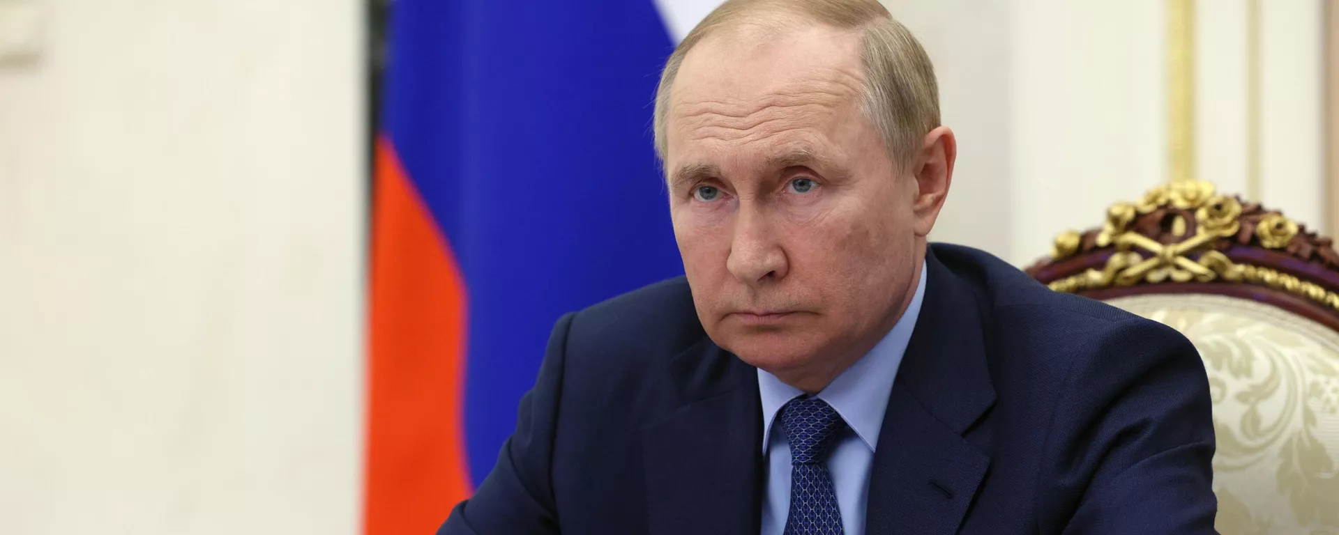 Президент РФ В. Путин провел совещание с членами правительства РФ - Sputnik Южная Осетия, 1920, 14.10.2022