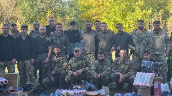 Бойцы ОМОН поддержали военнослужащих СВО - Sputnik Южная Осетия