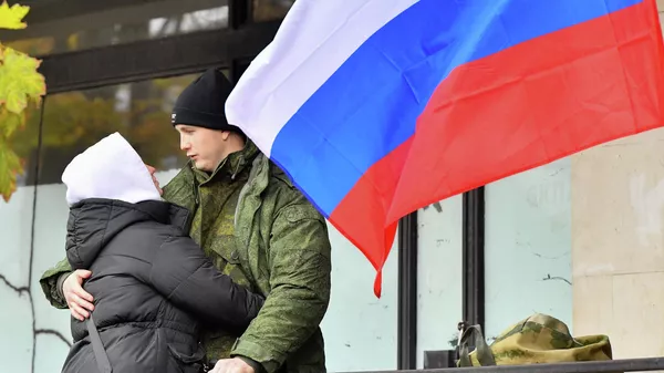 Временный пункт мобилизации на территории ВДНХ  - Sputnik Южная Осетия