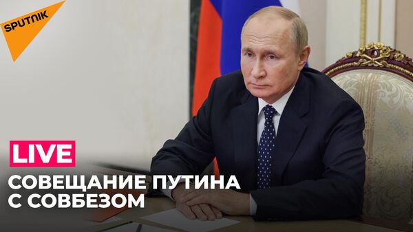 Владимир Путин проводит совещание с членами Совбеза России - Sputnik Южная Осетия