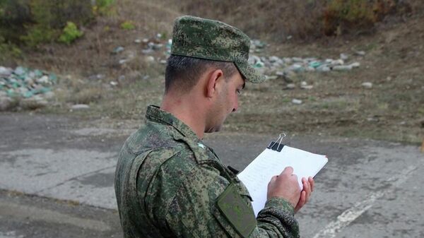 Офицеры Минобороны Южной Осетии сдают зачеты по физической подготовке - Sputnik Южная Осетия