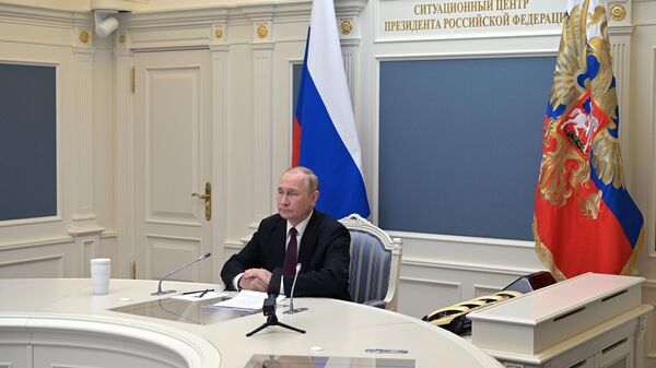 Президент РФ В. Путин провел провёл тренировку стратегических сил сдерживания - Sputnik Южная Осетия