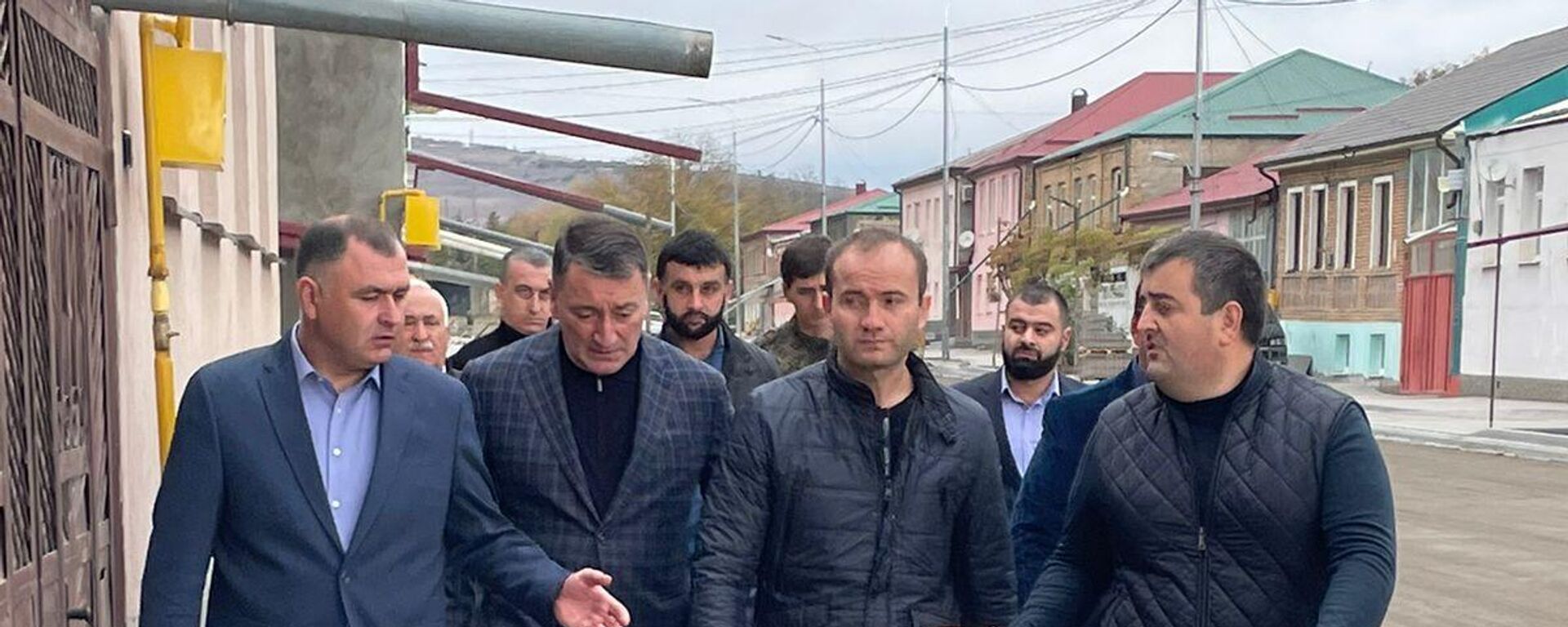 Президент Южной Осетии Алан Гаглоев проинспектировал строящиеся объекты Инвестпрограммы - Sputnik Южная Осетия, 1920, 27.10.2022