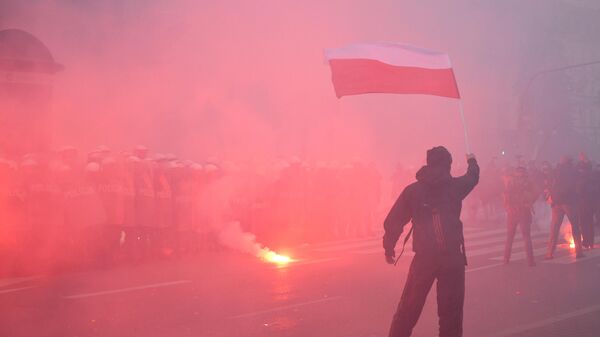 Марш националистов в Варшаве. Архивное фото - Sputnik Южная Осетия